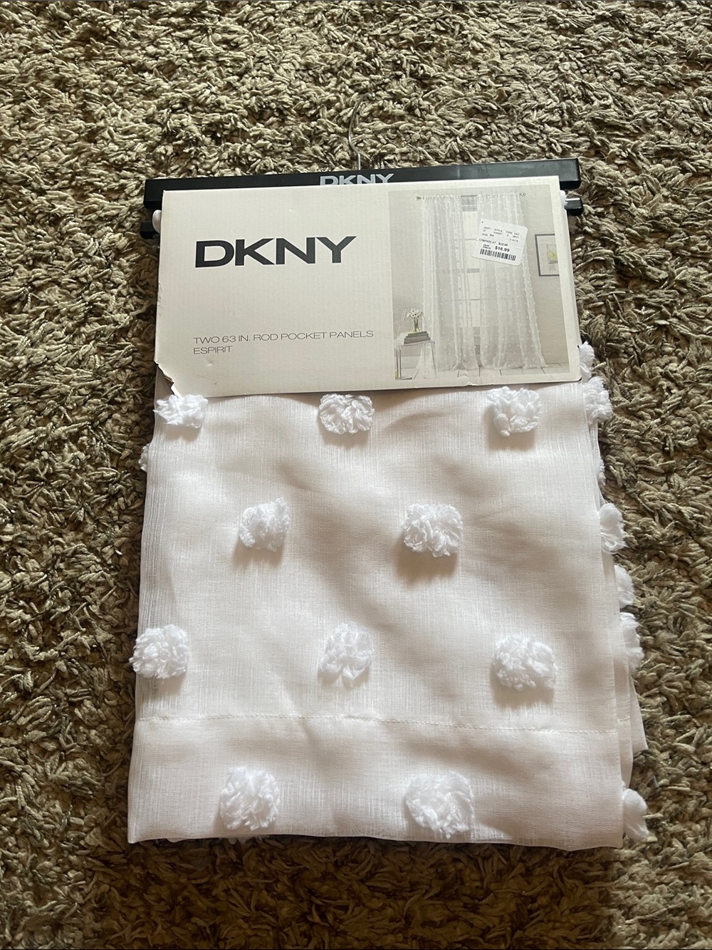 DKNY CUTE SHEER CURTAINS